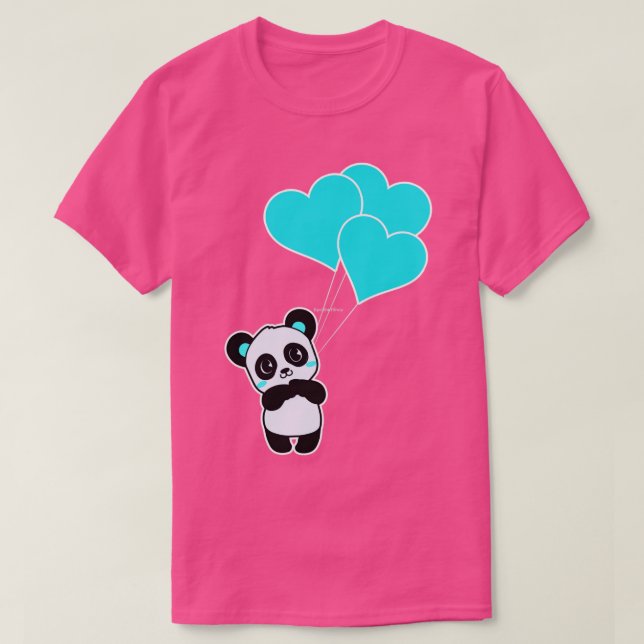 Panda Älskare 12 T Shirt (Design framsida)