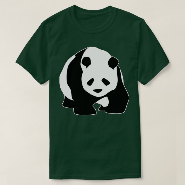 Panda Älskare 27 T Shirt (Design framsida)