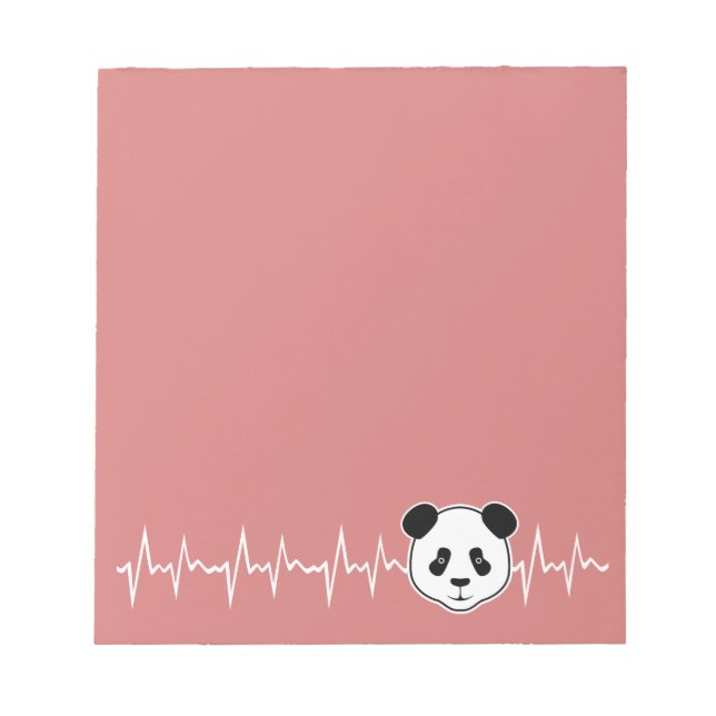 Panda Älskare Anteckningsblock (Framsida)