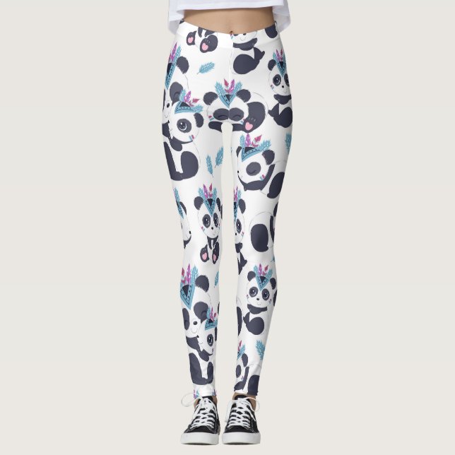 Panda Älskare | Det är som panda Leggings (Framsida)
