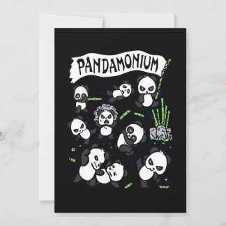 Panda Älskare | Håll Dig Lugna Och Älska Panda Inbjudningar