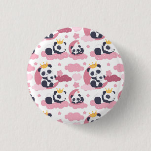 Panda Älskare   Jag heter Panda Knapp
