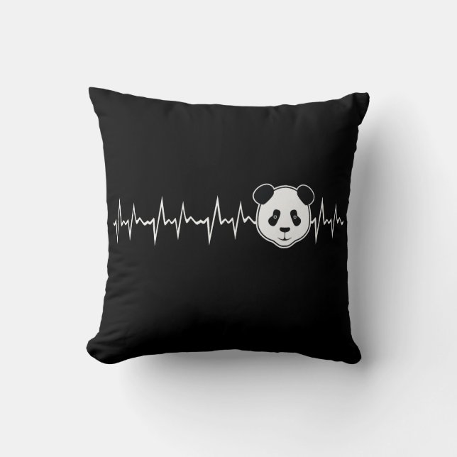 Panda Älskare Kudde (Framsida)
