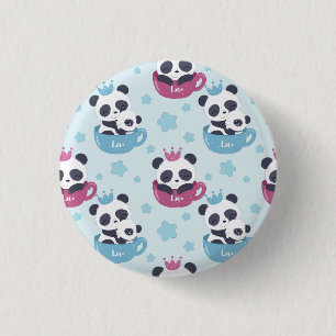 Panda Älskare   Panda är ett äckligt djur Knapp
