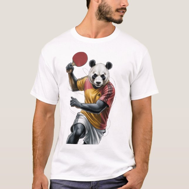 Panda älskare t shirt (Framsida)