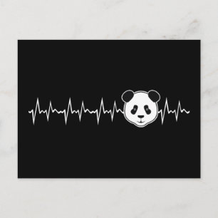 Panda Älskare Vykort