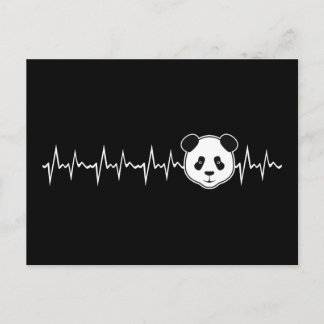 Panda Älskare Vykort