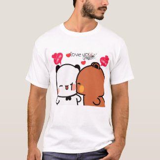 Panda and Brownie- Äkta kärlek BuBu DuDu Couple202 T Shirt