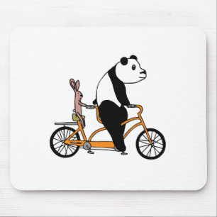 Panda and Rabbit Biking Tandem Bicycle Kids Musmatta