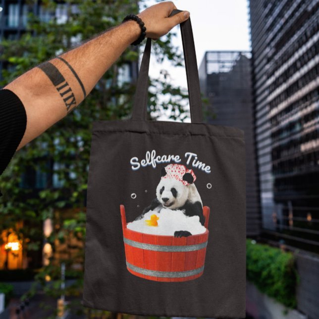Panda Animal Bathing Tygkasse (Skapare uppladdad)