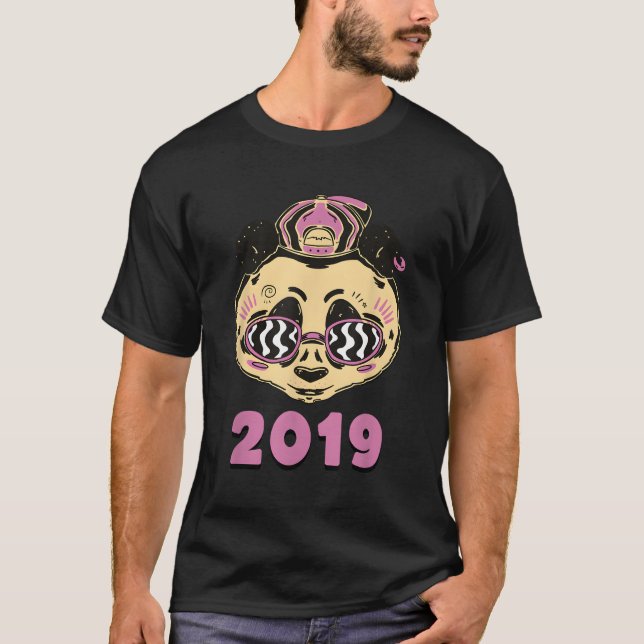 Panda Animal Fantastisk sedan 2019 T Shirt (Framsida)
