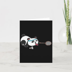 Panda Animals Badminton Shuttles Kort