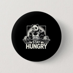 Panda - Anime Bodybuilding Gym Workout Fitness mot Knapp