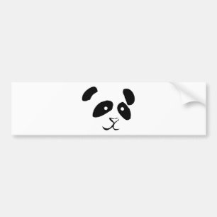 PANDA ANSIKTE BILDEKAL