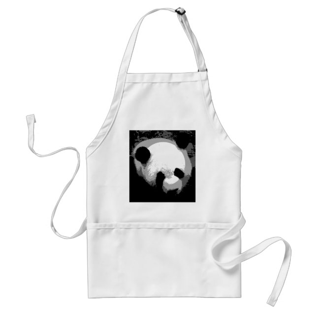 Panda Ansikte Förkläde (Framsidan)