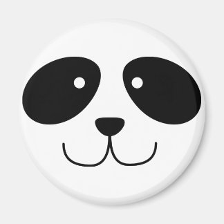 Panda Ansikte Magnet