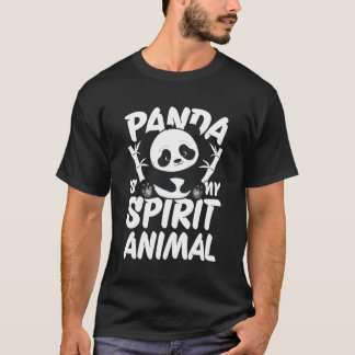 Panda är mitt andliga djur t shirt