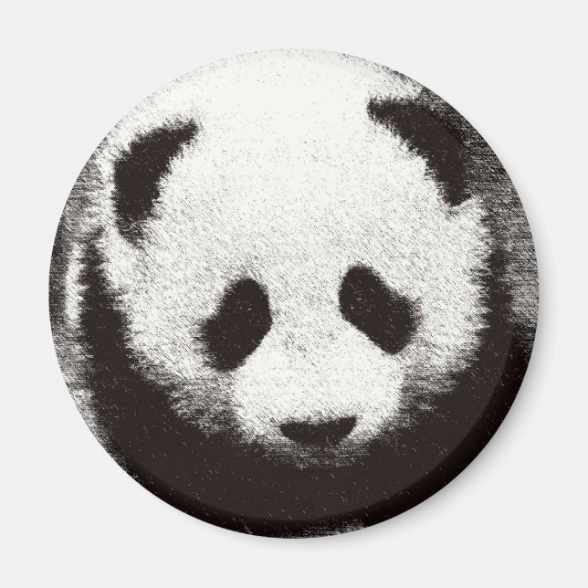 Panda Artwork Magnet (Framsidan)