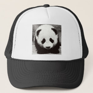 Panda Artwork Truckerkeps