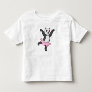 Panda as Ballerina at Ballet T Shirt