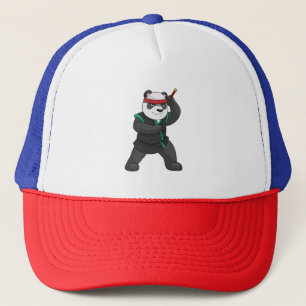 Panda as Ninja i Costume Keps