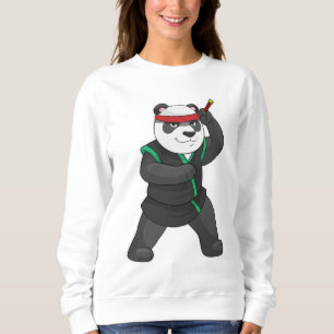 Panda as Ninja i Costume T Shirt