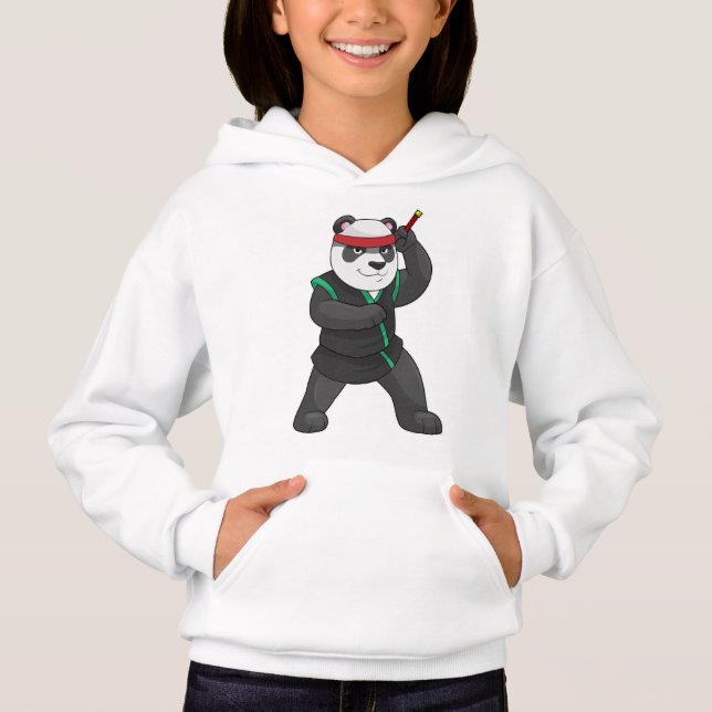 Panda as Ninja i Costume T Shirt (Framsida)
