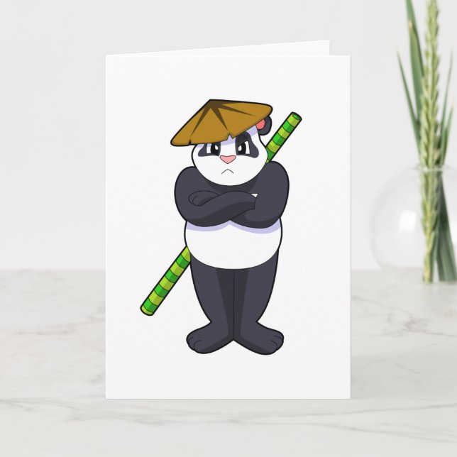 Panda at Stick match Martial Arts.PNG Kort (Framsida)