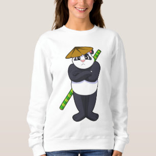 Panda at Stick match Martial Arts.PNG T Shirt