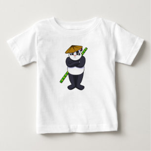 Panda at Stick match Martial Arts.PNG T Shirt