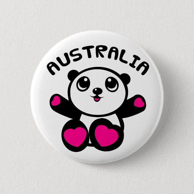 Panda Australien Knapp (Framsida)