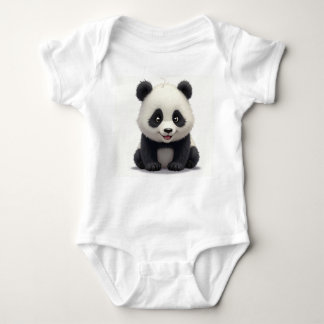 Panda Baby Bodykostym T Shirt