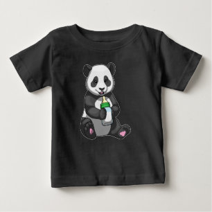 Panda Baby flaska Mjölk T Shirt