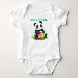 Panda Baby Första Påsk T Shirt