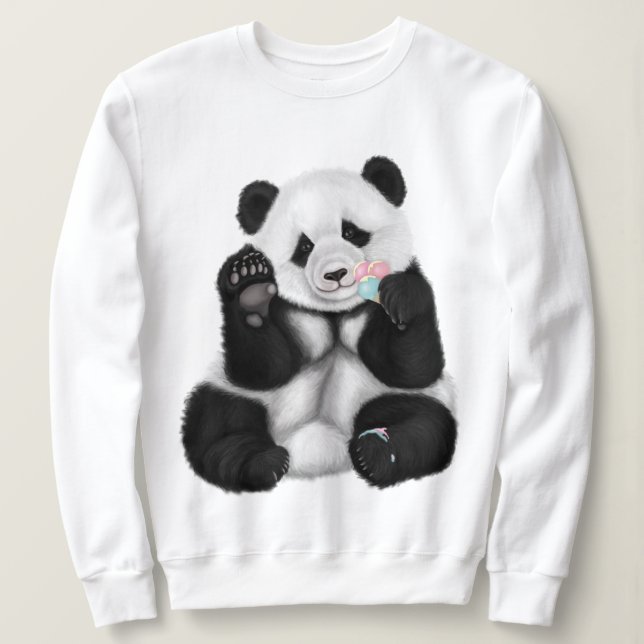 Panda Baby T Shirt (Design framsida)