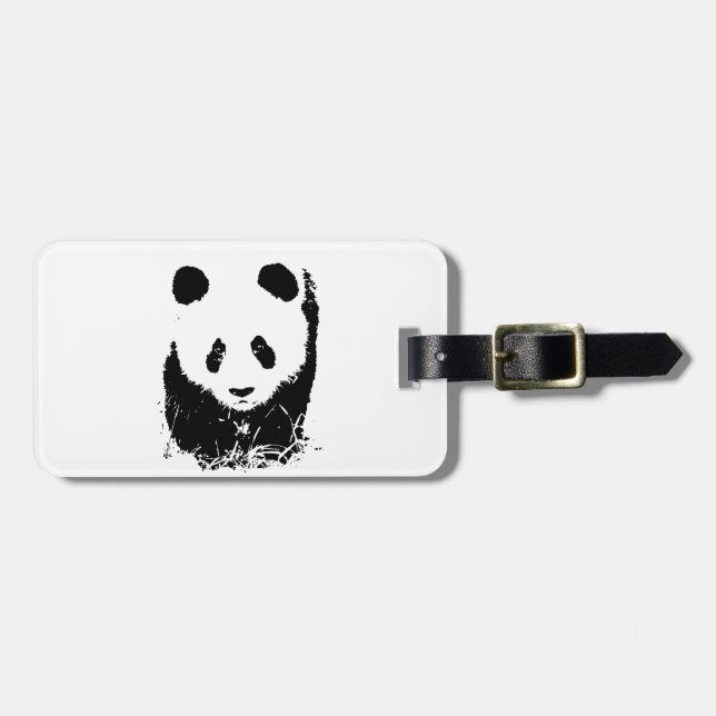 Panda Bagagebricka (Horisontell Framsida)