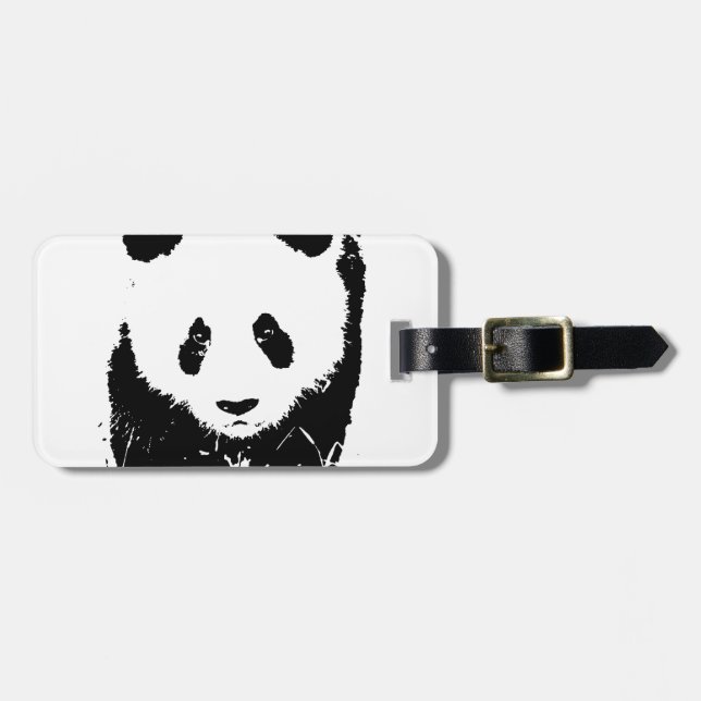 Panda Bagagebricka (Horisontell Framsida)