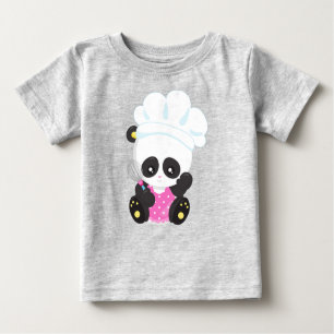 Panda, Baking Panda, Cute Panda, Whisk T Shirt