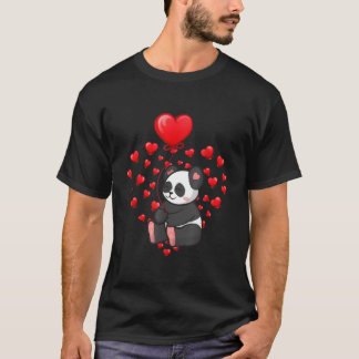 Panda ballong han 'S T Shirt