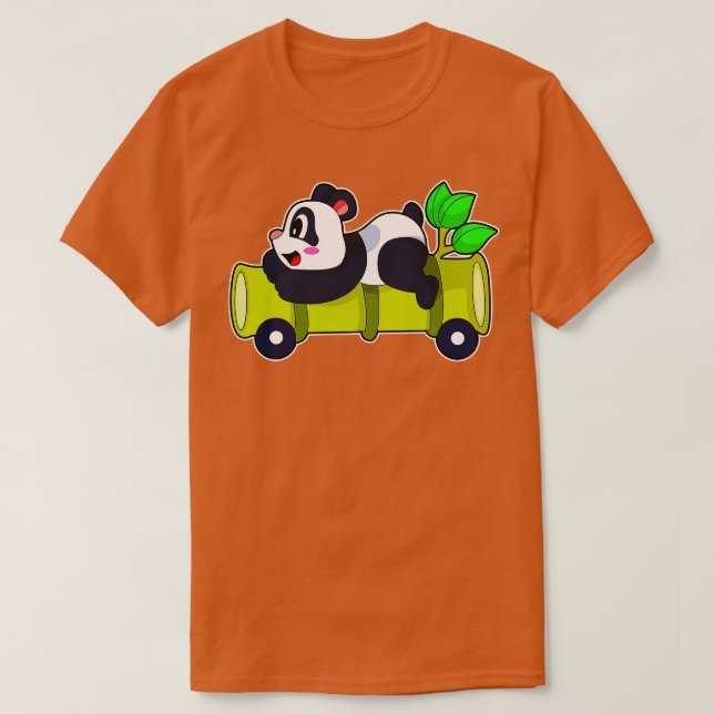 Panda Bamboo T Shirt (Design framsida)