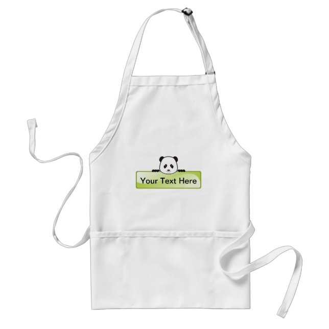 Panda Banner Förkläde (Framsidan)