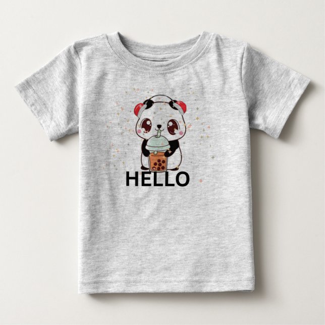 Panda barn T-Shirt (Framsida)