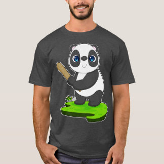 Panda Baseball Baseball fladdermus T Shirt
