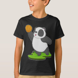 Panda Basketball-spelare Basketball T Shirt
