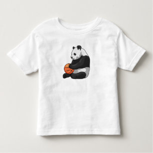 Panda Basketball-spelare Basketball T Shirt