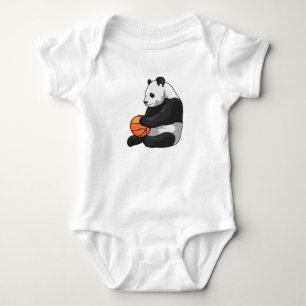 Panda Basketball-spelare Basketball T Shirt
