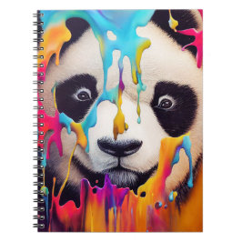Panda Bear Animal Discovery Äventyr Natature Anteckningsbok