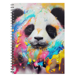 Panda Bear Animal Discovery Äventyr Natature Anteckningsbok