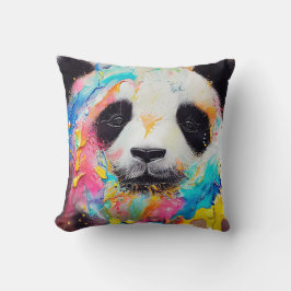 Panda Bear Animal Discovery Äventyr Natature Kudde