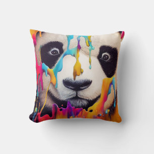 Panda Bear Animal Discovery Äventyr Natature Kudde
